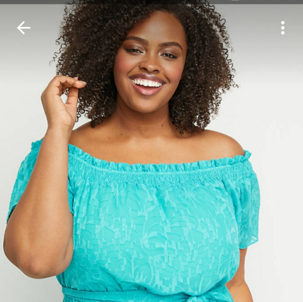 Off-The-Shoulder Fit & Flare Maxi